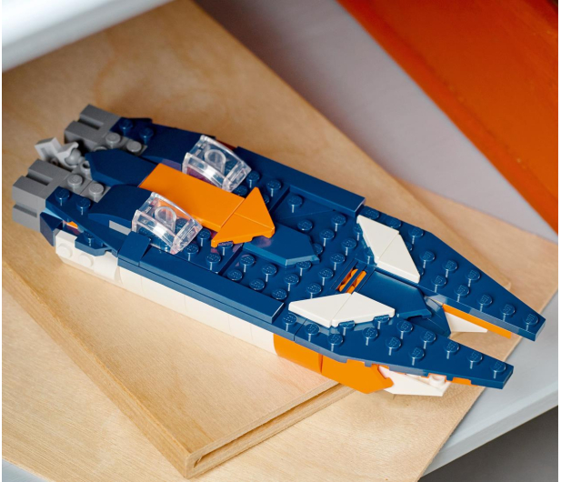 LEGO Creator 3 w 1 31126 Odrzutowiec naddźwiękowy - 1035593 - zdjęcie 8
